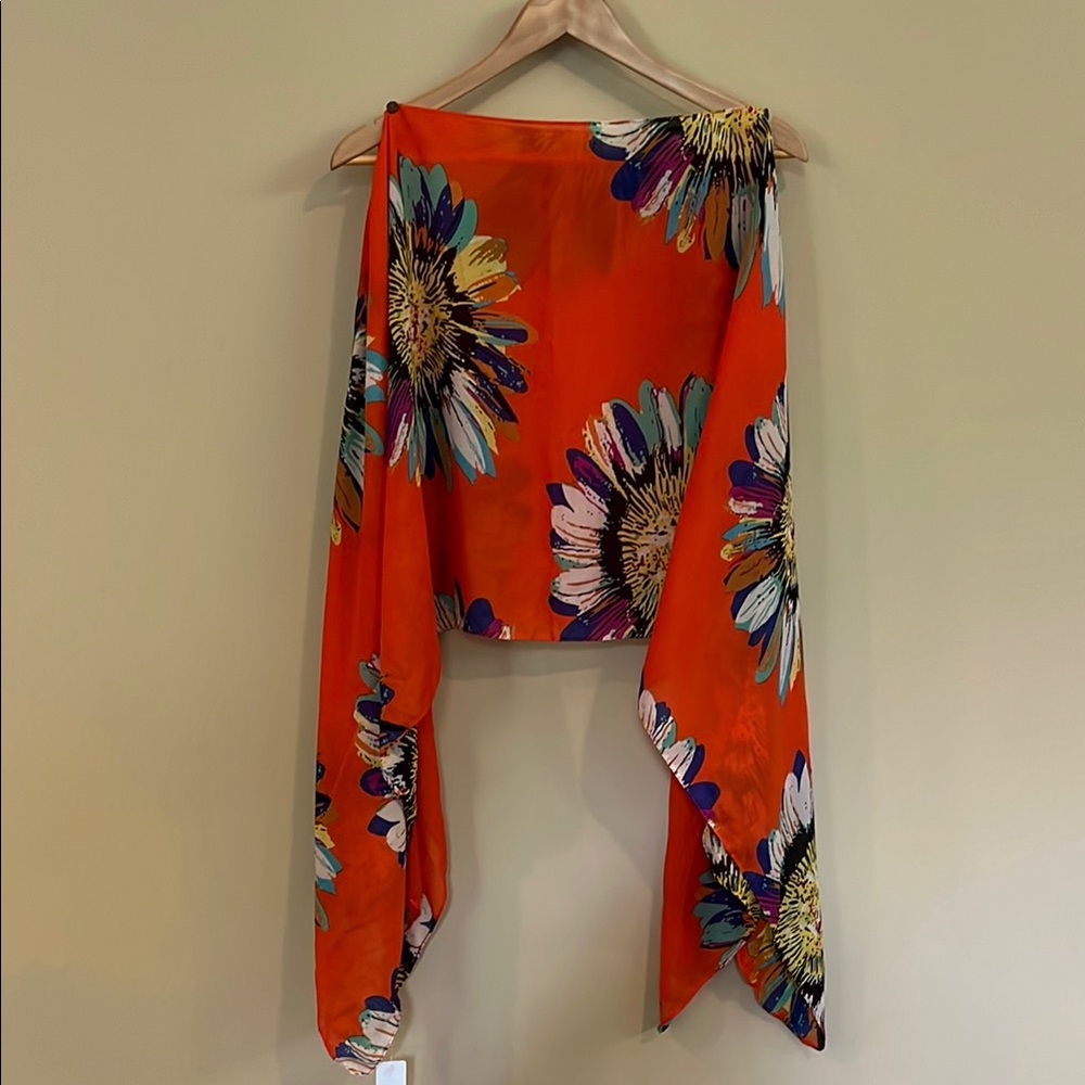 Women’s Vibrant Pullover Wrap Cover-Up Scarf